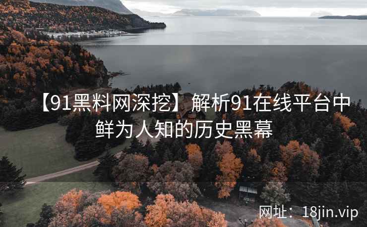 【91黑料网深挖】解析91在线平台中鲜为人知的历史黑幕